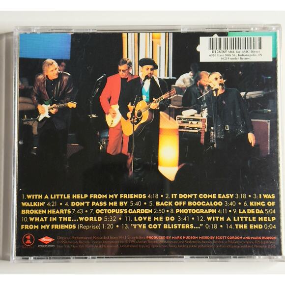 Ringo Starr – VH1 Storytellers CD (1998 Mercury Records, Live, Beatles Solo, BMG - Picture 2 of 8